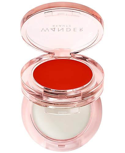 Wander Beauty Double Date Lip & Cheek - Be Mine/Swipe - 4-in-1 Cream Blush & Lip Tint - Blush, Lip Moisturizer, Lip Balm, & Eye Gloss - Multitasking