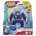 Transformers Rescue Bots Academy Chase The Police-Bot Converting Toy, 4.5-Inch Action Figure, Kids Ages 3 and Up