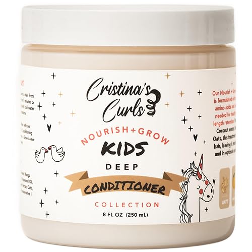 Cristina's Curls Kids Deep Conditioner - Plush Moisture And Slip For Easy Detangling