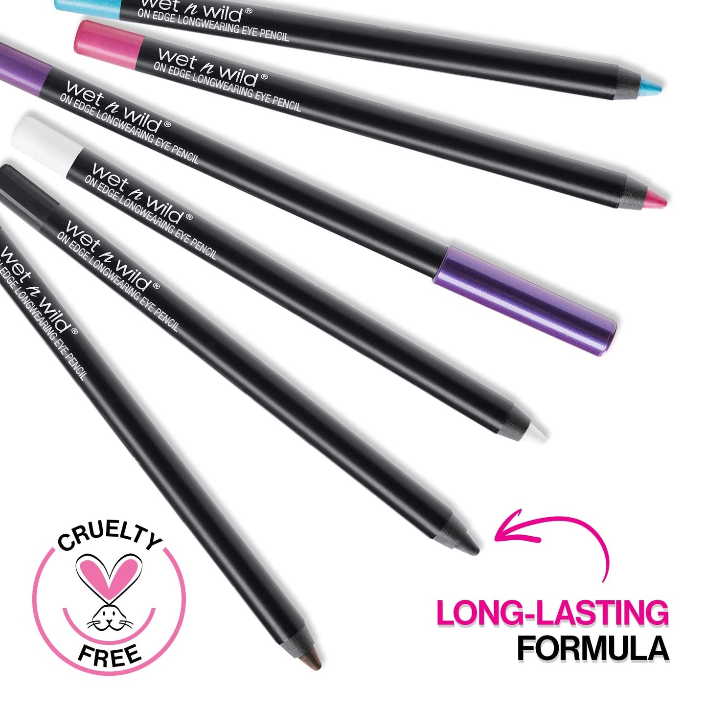 wet n wild On Edge Longwearing Eye Pencil, You're the Yin, 0.04 Fluid Ounce