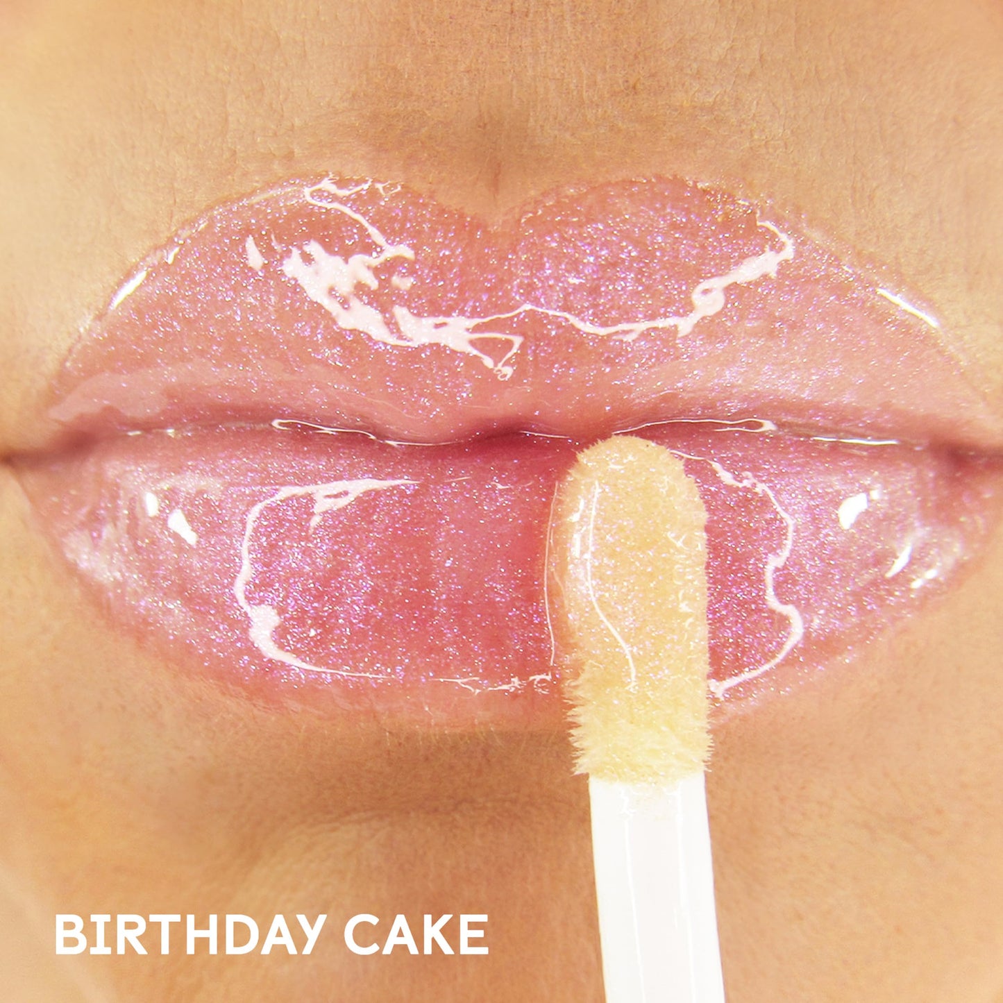 Winky Lux Birthday Cake Barely There Sheer Tinted Lip Oil - Hydrating, Shimmery Gloss, Non-Sticky, Long-Lasting Balm with Jojoba Oil & Vanilla Scent
