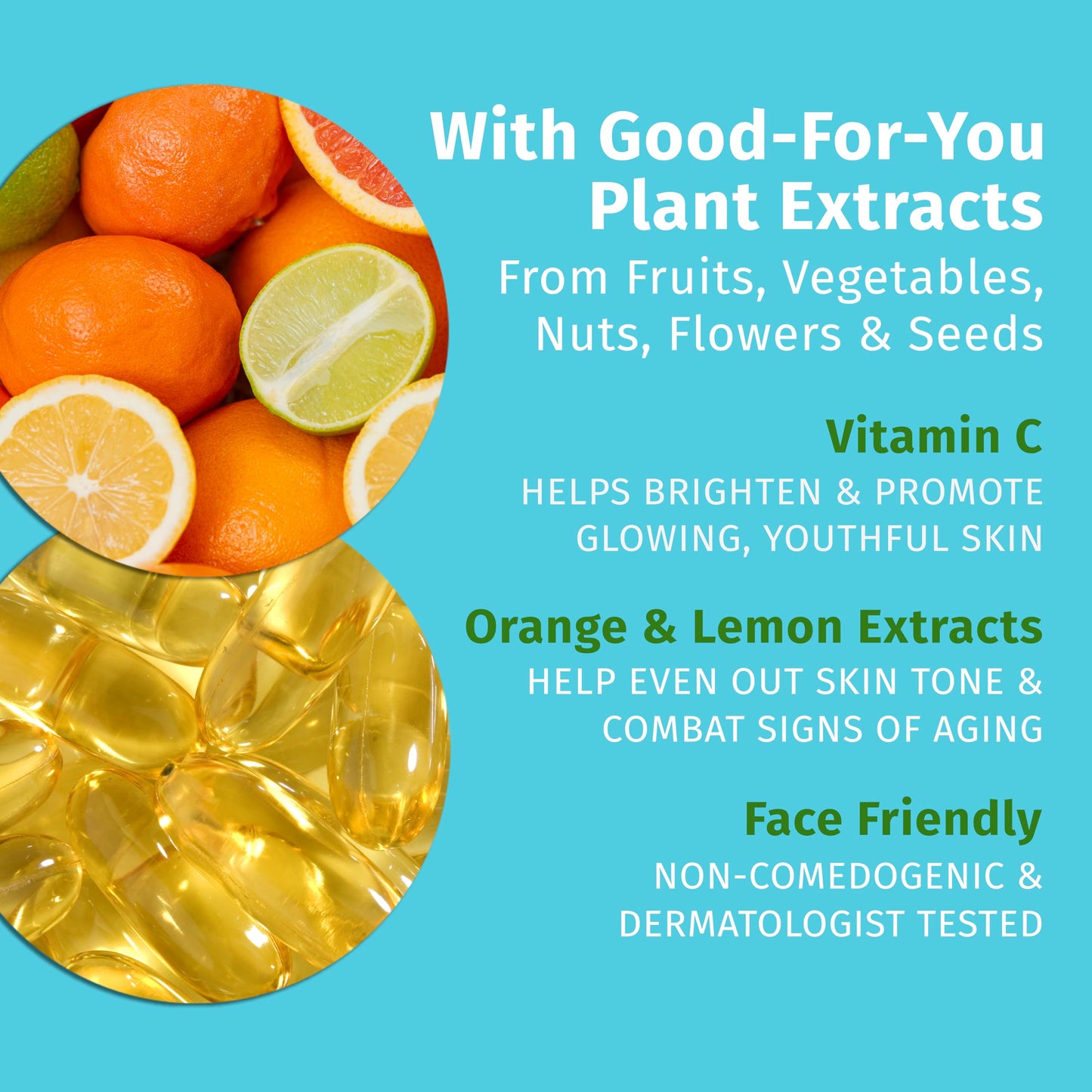 Hempz Citrus Blossom Brightening Daily Moisturizer - Hydrating Day Cream Rich with Minerals, Vitamin C, & Hempseed Oil to Hydrate & Repair Extremely
