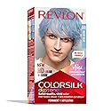 Revlon ColorSilk Digitones Permanent Hair Color with Keratin, 91D Silver Blue, 1 Count