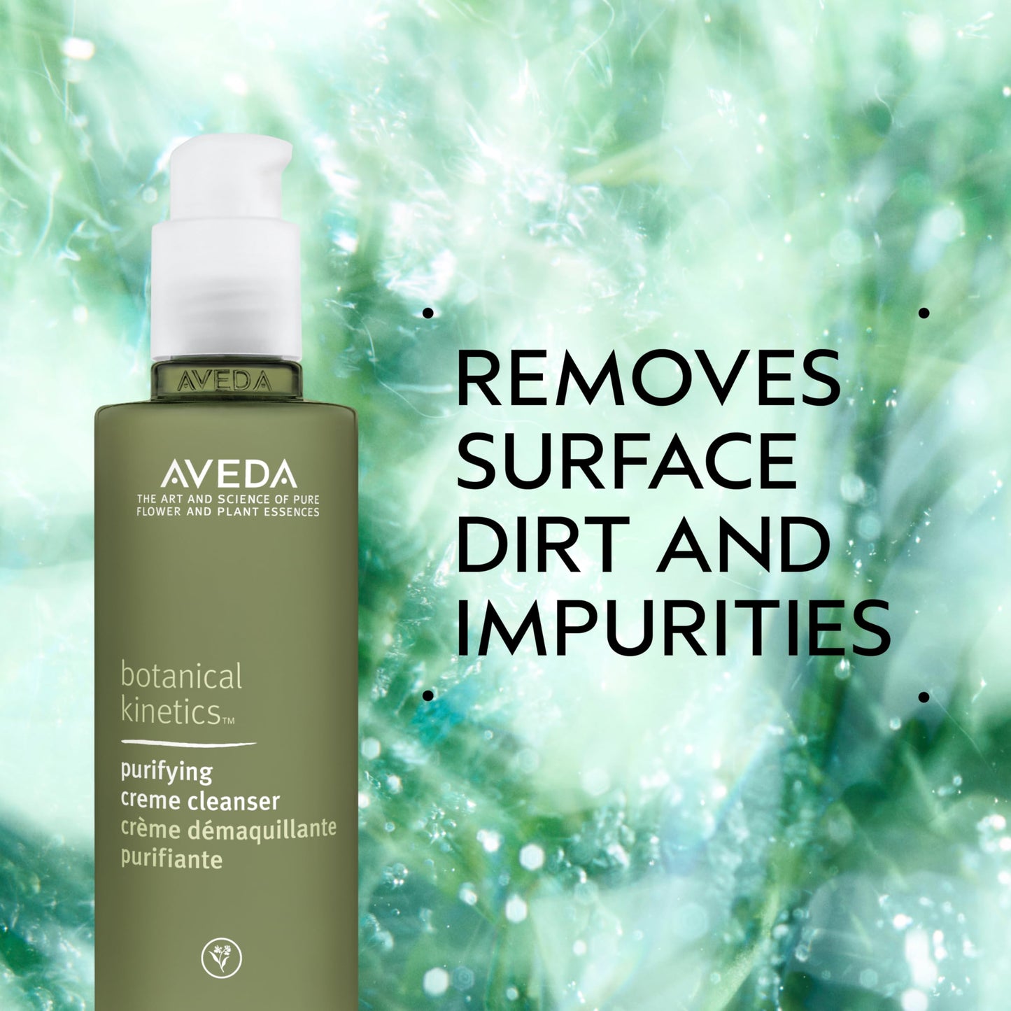Aveda Botanical Kinetics Purifying Creme Cleanser | Daily Facial Cleanser for Normal to Dry Skin, 5 Fl Oz