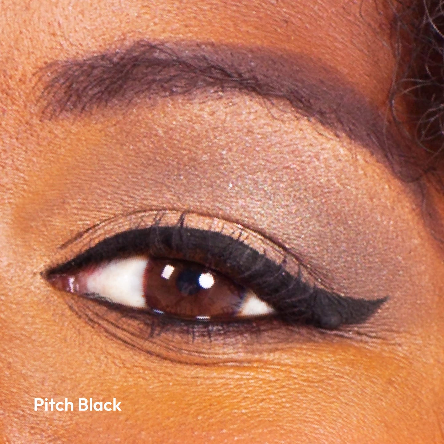 Ruby Kisses Party Proof Eyeliner, Pastel Colors Premium Felt-tip Waterproof Long-lasting Eyeliner (Pitch Black)