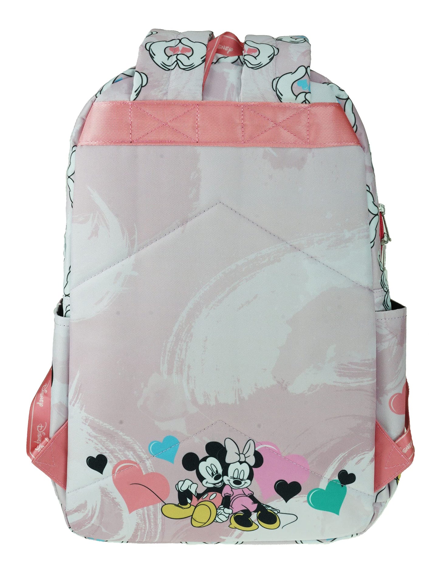 KBNL Classic Disney Minnie Mouse Backpack with Laptop Compartment for School, Travel, and Work, Multicolor (A22202-MINNIE)