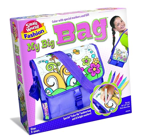 Small World Toys Fashion - My Big Bag Plush Purse