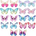 LOCOLO 18Pcs Hair Clips Butterfly Hair Clips Butterfly Snap Clips Barrettes for Toddlers Baby Girl and Women