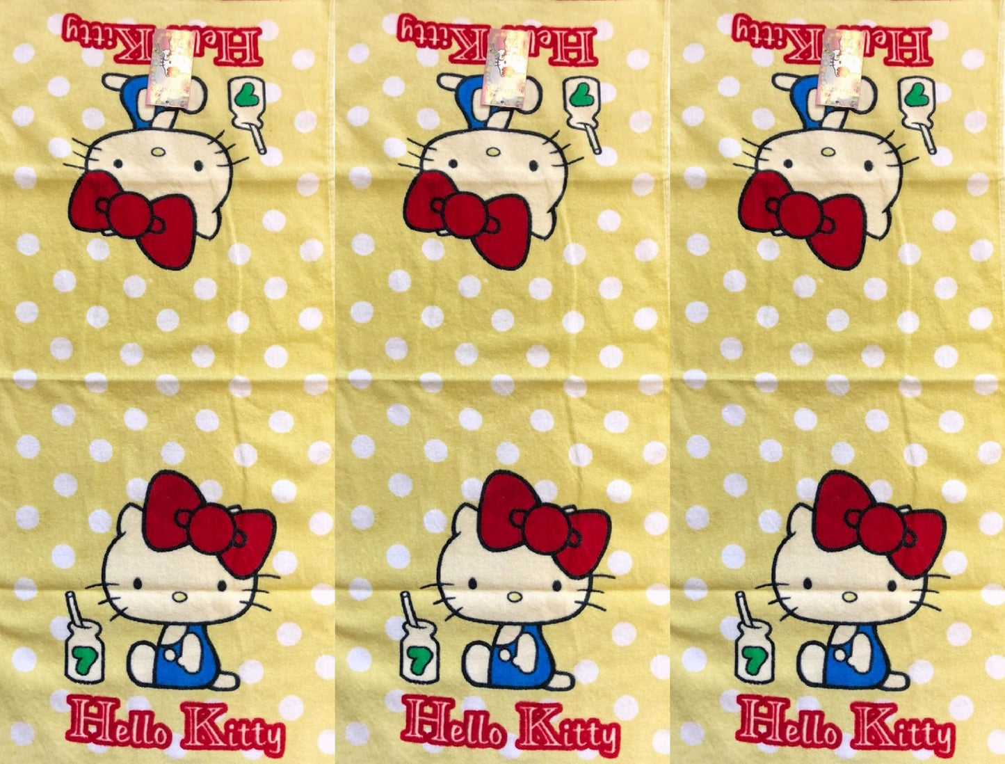 SANRIO 3 PC Hello Kitty Decorative Collection Children Hand Towel'