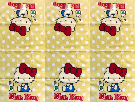 SANRIO 3 PC Hello Kitty Decorative Collection Children Hand Towel'