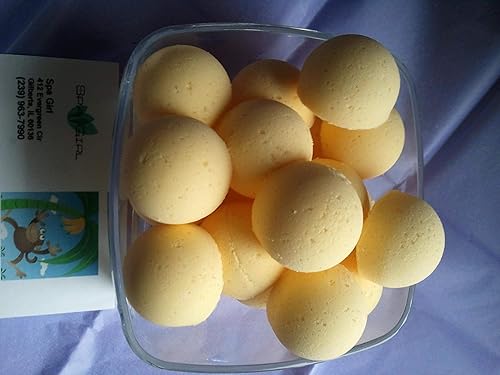 SpaPure MONKEY FARTS Bath Bombs - 14 Bath Fizzies with Shea Butter, Ultra Moisturizing (12 Oz) Great for Dry Skin, bath bombs for kids (Monkey Farts…
