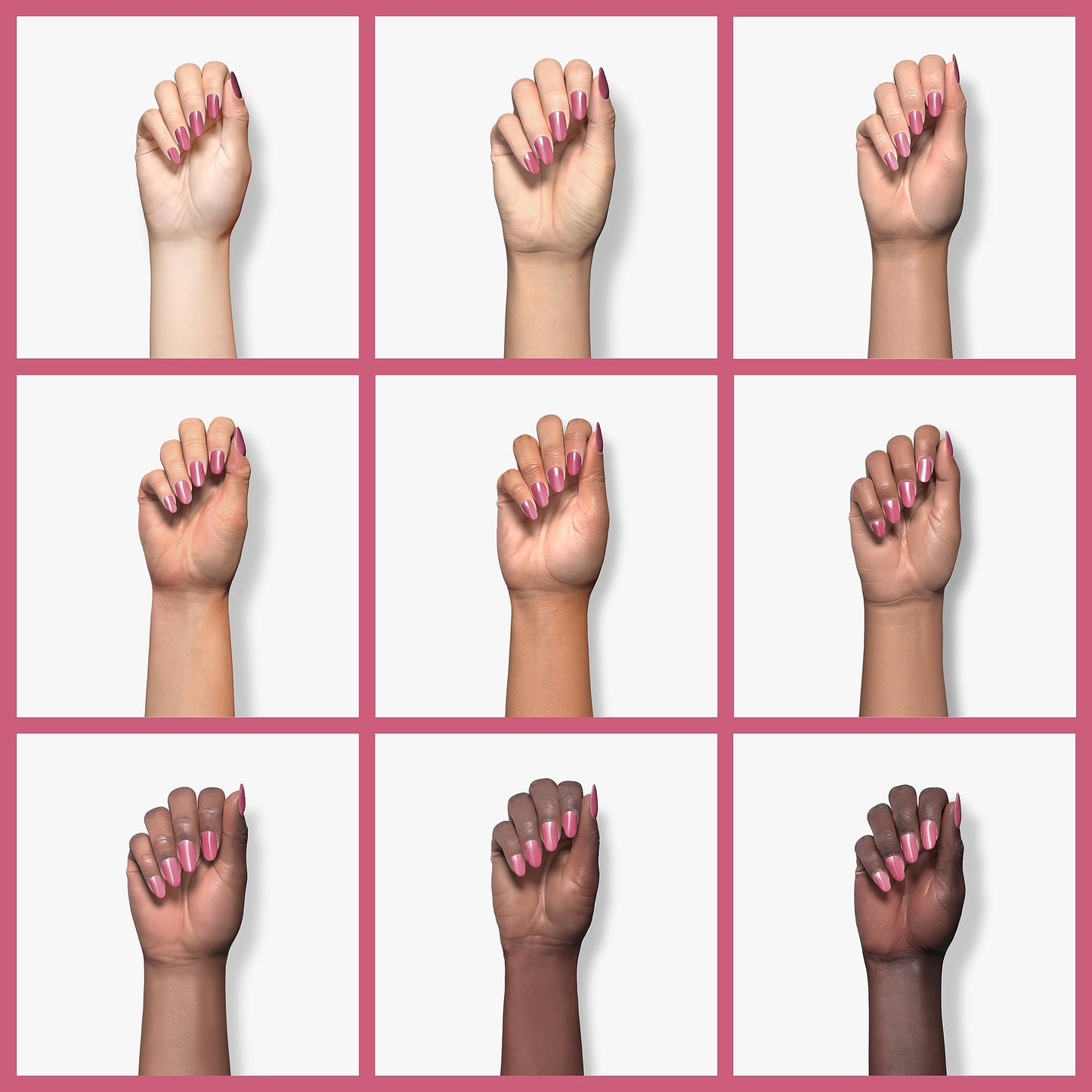 Sally Hansen Hard as Nails, Heart of Stone, Long Lasting, Chip Resistant, Opaque, Shiny Pink Nail Polish