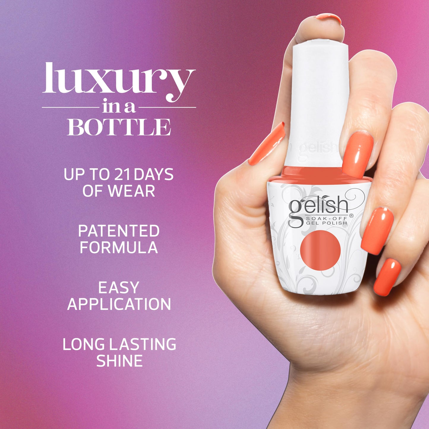 Gelish Now & Zen Collection TPO-Free Gel Nail Polish - I’m All Cheers, 15mL Beauty & Personal Care Gelish