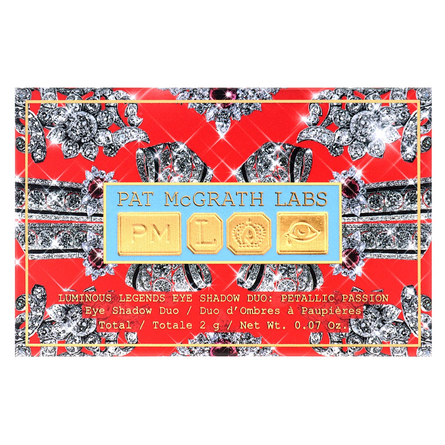 Pat Mcgrath Labs Luminous Legends Eye Shadow Duo - Petallic Passion for Women - 0.07 oz Eye Shadow