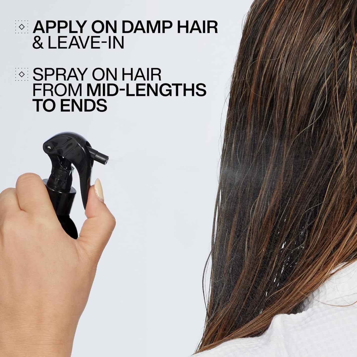 Redken Acidic Color Gloss Heat Protection Leave-In Treatment Spray For Color Treated Hair - Conditions and Adds Hair Shine, Heat Protectant Leave In