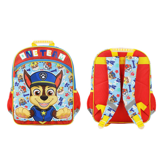Paw Patrol Chase 16" Toddler Kid's Backpack For School And Travel