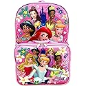 Disney Princess 16 Inch Girl's Backpack With Removable Lunch Box Set (Princess Follow Your Heart)