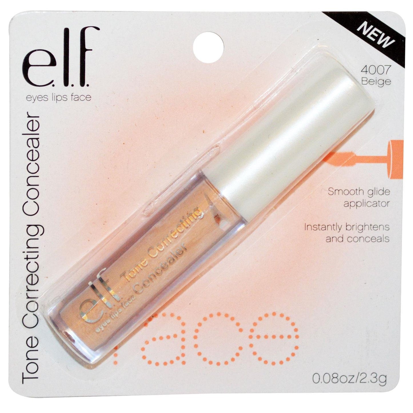 e.l.f. Essential Tone Correcting Concealer 4007 Rosey Beige by e.l.f. Cosmetics
