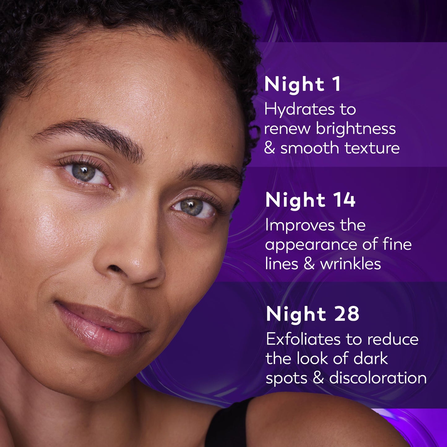 Olay Regenerist Chemical Peel for Face, Overnight Face Peel Mask, Anti-Aging Skin Care, Night Serum, For Fine Lines & Dark Spots, Fragrance-Free