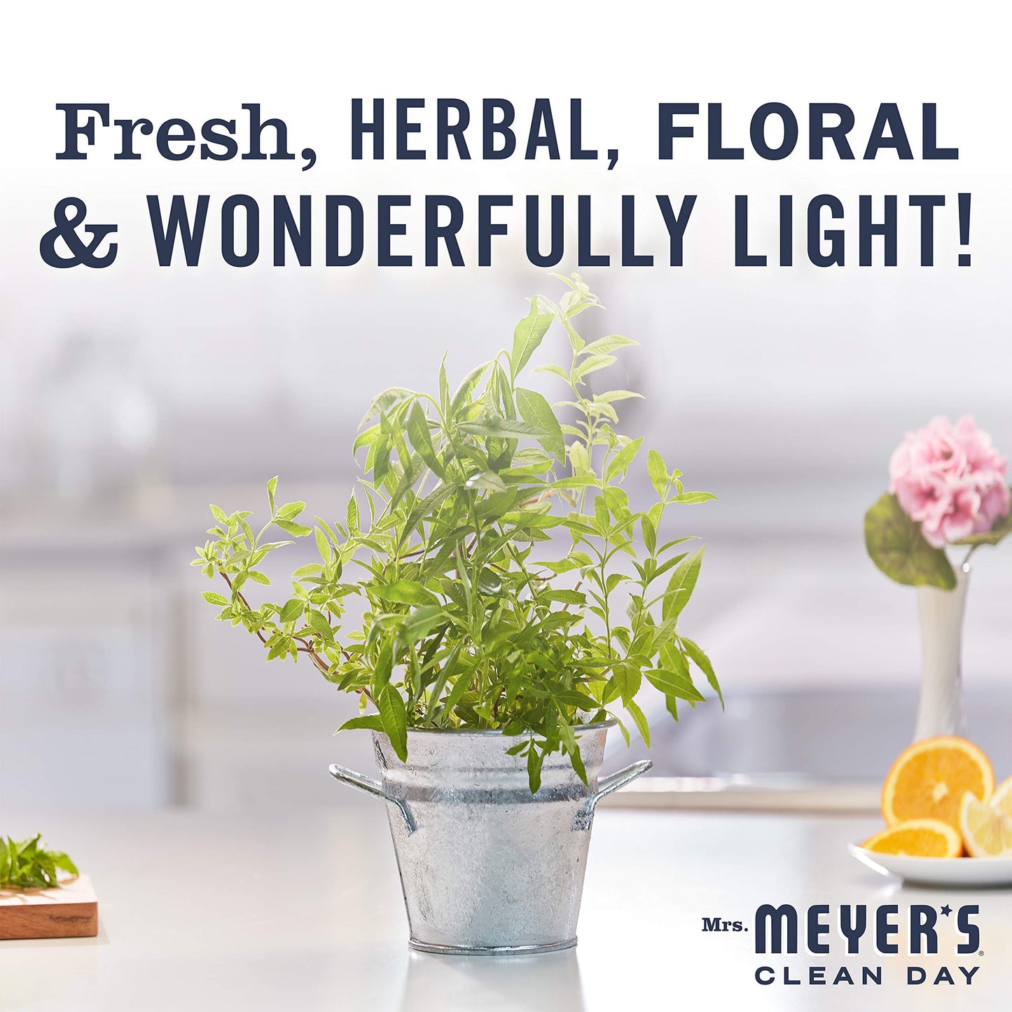 Mrs. MEYER'S Foaming Hand Soap, Lemon Verbena,10 fl oz (Pack of 6)