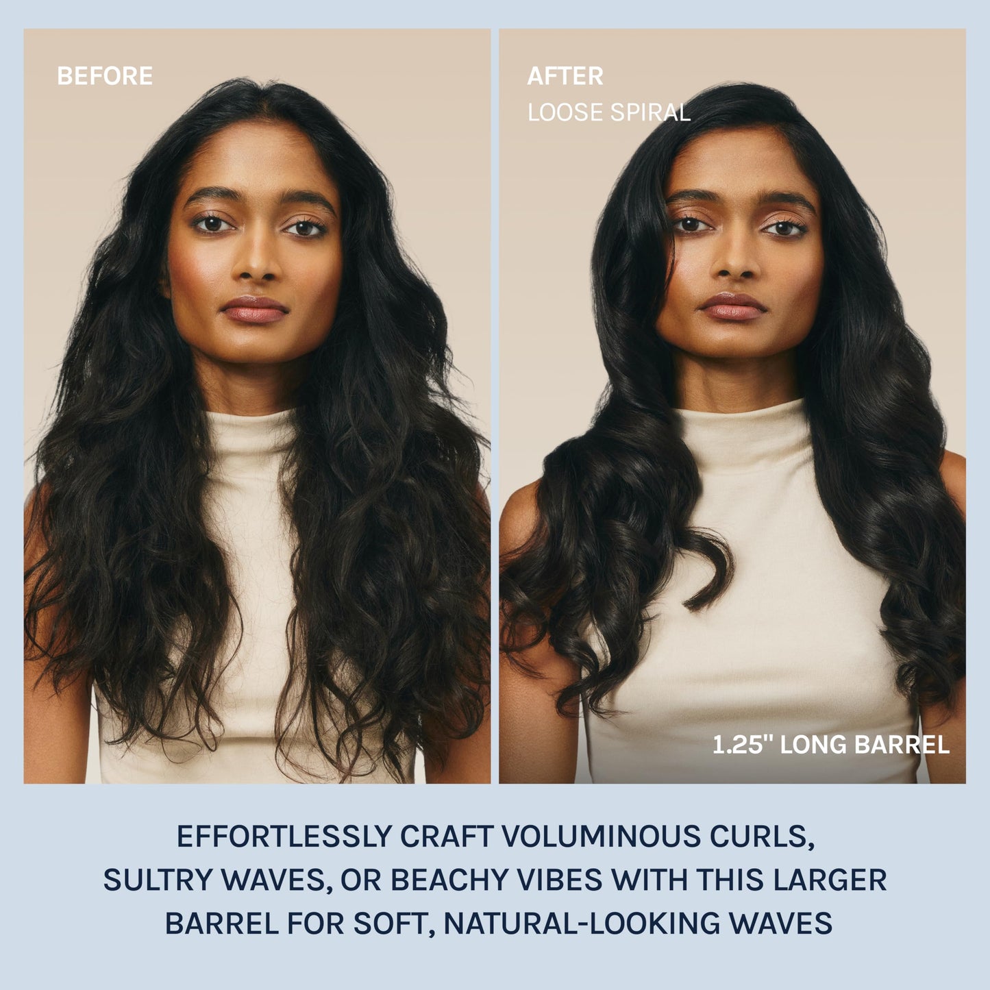 Bio Ionic Long Barrel Styler, 1.25 inch Extended Curling Iron with Moisture Heat Technology & NanoIonic MX, Versatile Curling Wand with Longer Barrel Beauty and Personal Care BIO IONIC