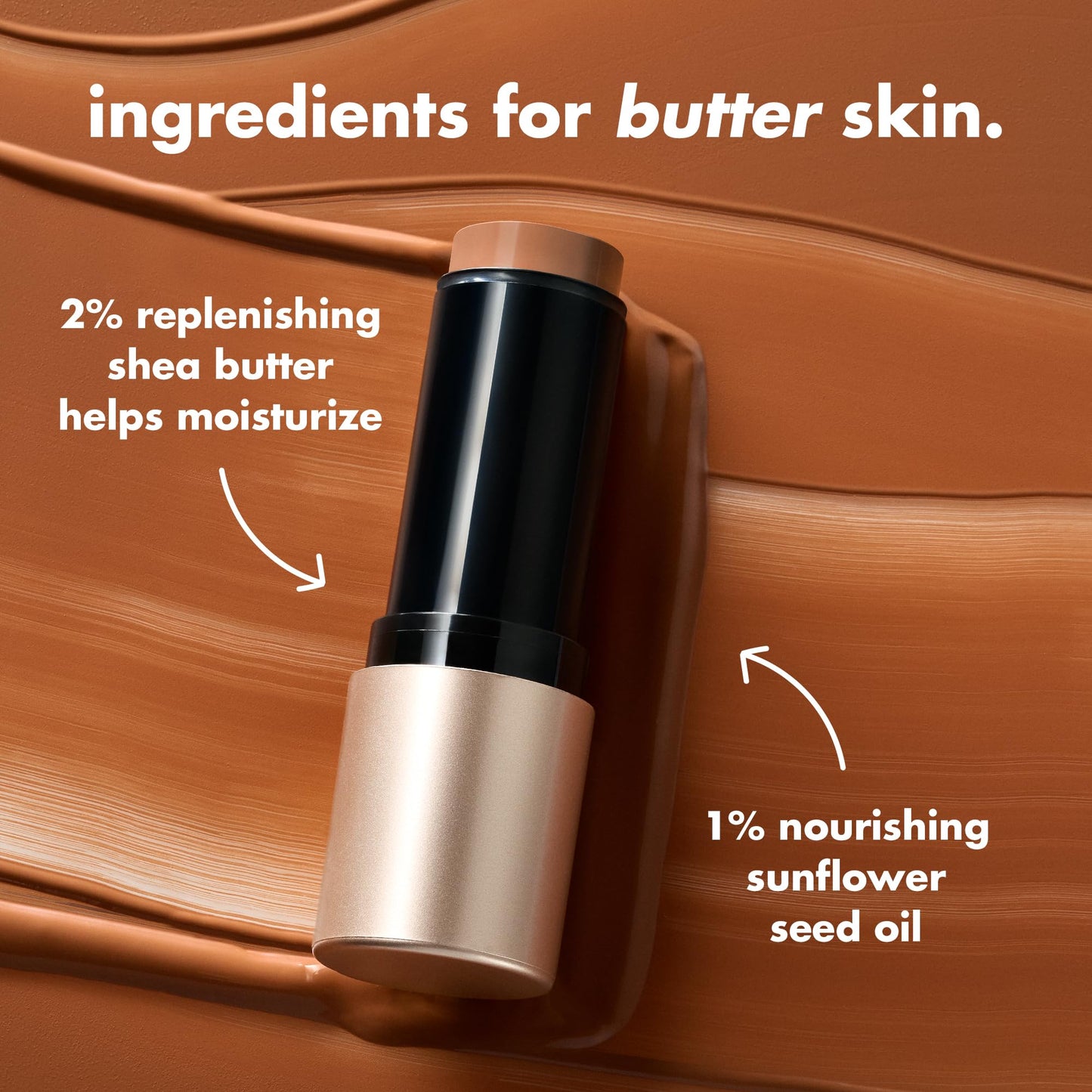 e.l.f. Soft Glam Cream Bronzer Stick, Buildable Cream Bronzer for A Long-Lasting Sculpted Glow & Satin Finish, Twist-Up Design, Vegan & Cruelty-Free