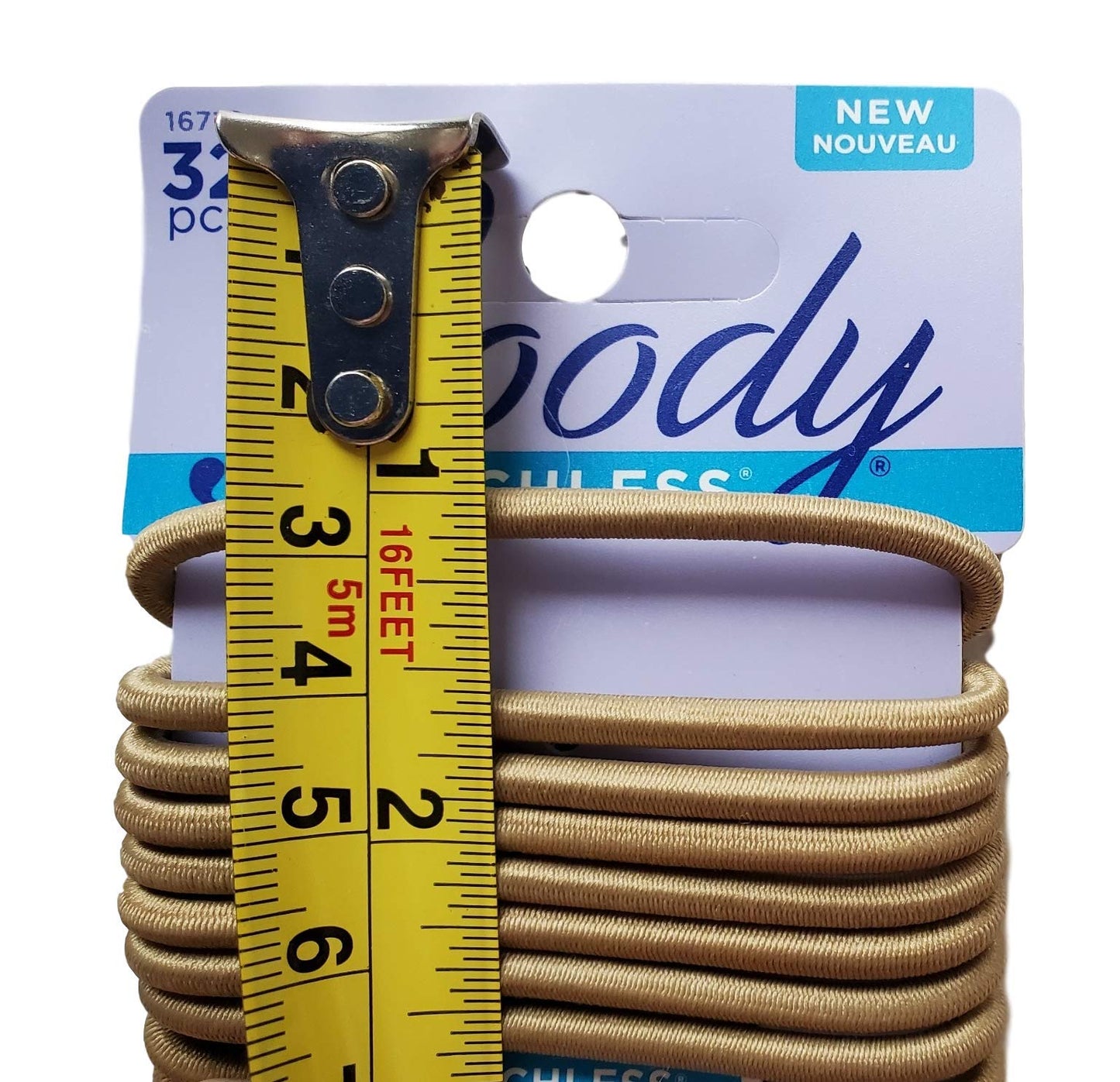 Goody WoMens Ouchless 4 mm Elastics, Blondes, 30 Count