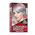 Revlon Colorsilk Beautiful Color Permanent Hair Color, Long-Lasting High-Definition Color, Shine & Silky Softness with 100% Gray Coverage, Ammonia