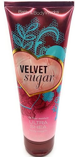 Bath and Body Works Velvet Sugar 24 Hour Moisturizing Body Cream - 8 oz / 226 g