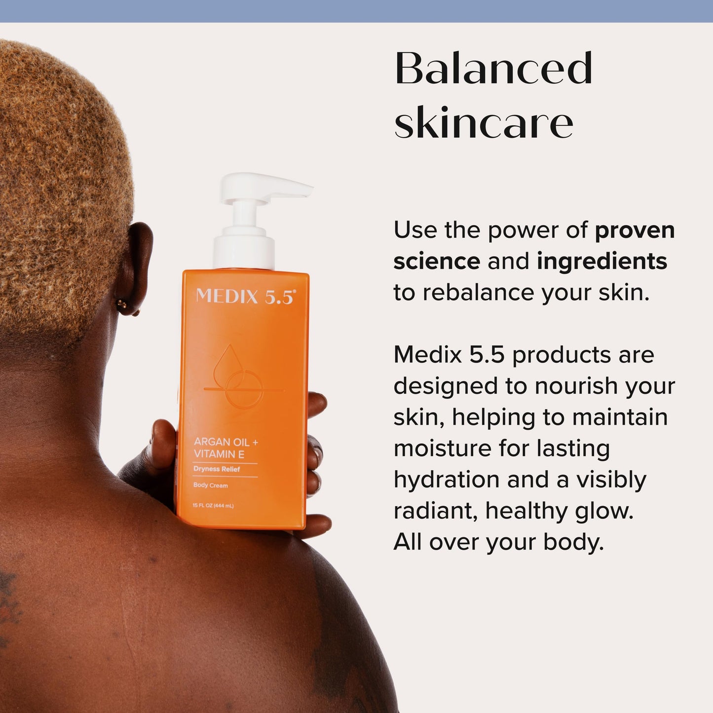 Medix 5.5 Argan Oil Cream + Vitamin E Anti Aging Skin Care Moisturizer Body Cream | Firming Body Lotion Reduces Look Of Wrinkles, Cellulite, Crepey