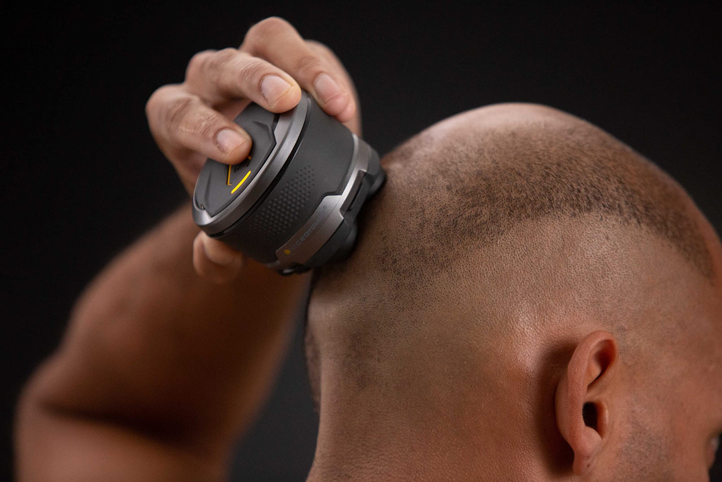 Microtouch Titanium Electric Head Shaver - Rechargeable Head and Face Shaver for Men, Cordless Razor