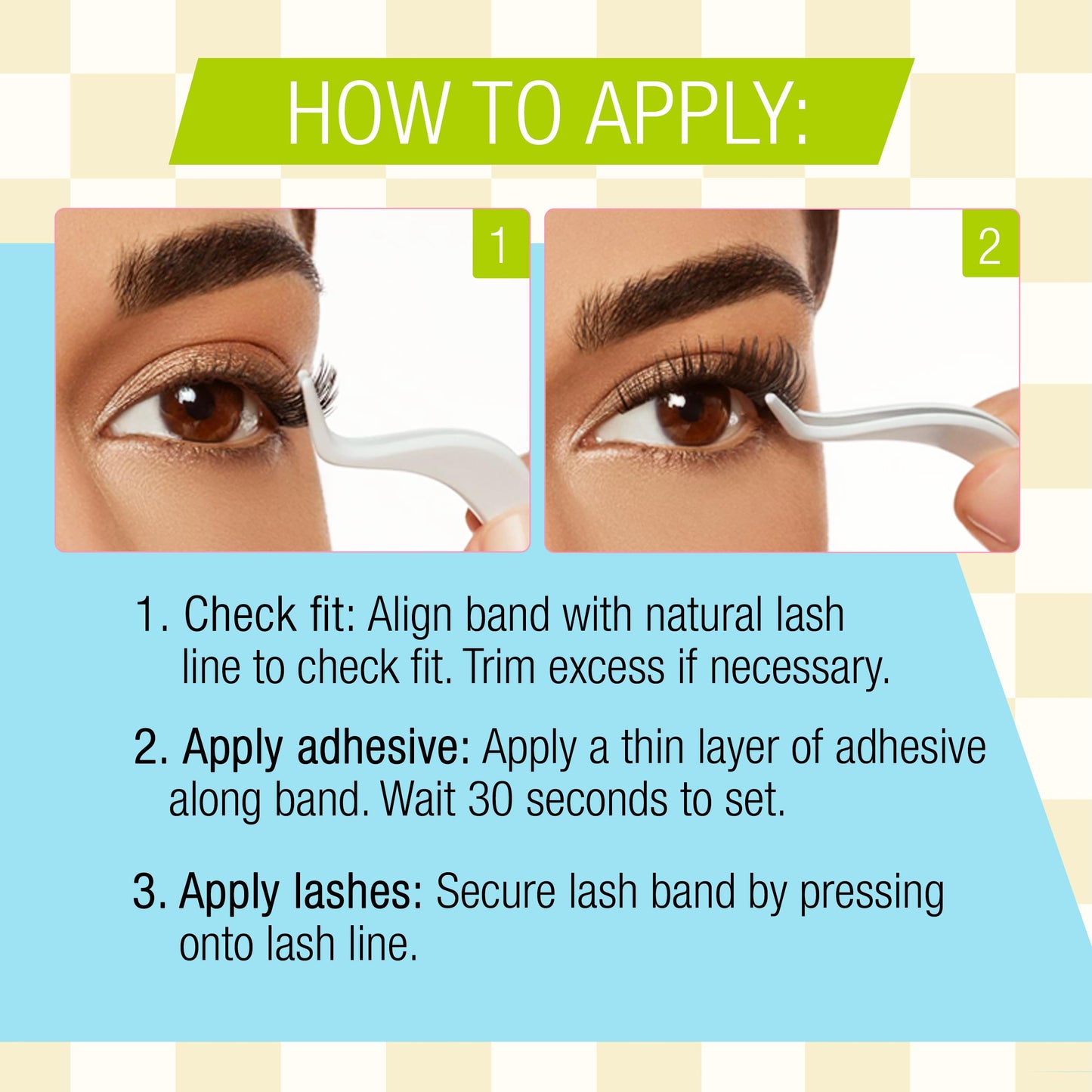 Ardell Winks Be Yourself Lashes - Wish Style, Black Strip Lashes for Dramatic Doll Eye Effect, Full Volume, Natural Look False Eyelashes, 4-Pack