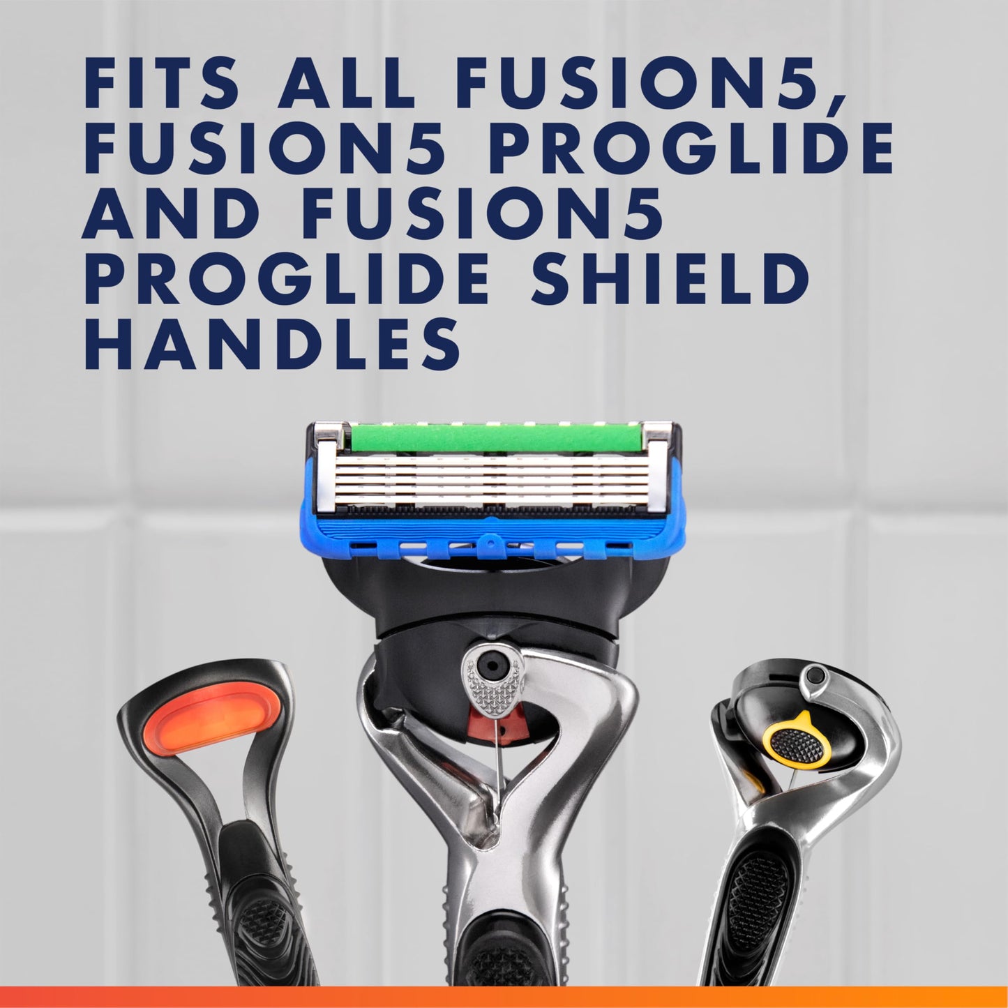 Gillette Fusion5 ProGlide Men's 5-Blade Razor Blade Refills with Precision Trimmer, 10 Count Beauty and Personal Care Gillette