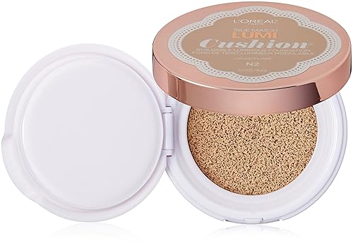 L'Oréal Paris True Match Lumi Cushion Foundation, N2 Classic Ivory, 0.51 oz.