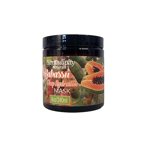 Sarandipity Naturals Babassu Deep Hydration Mask, 8 Ounce