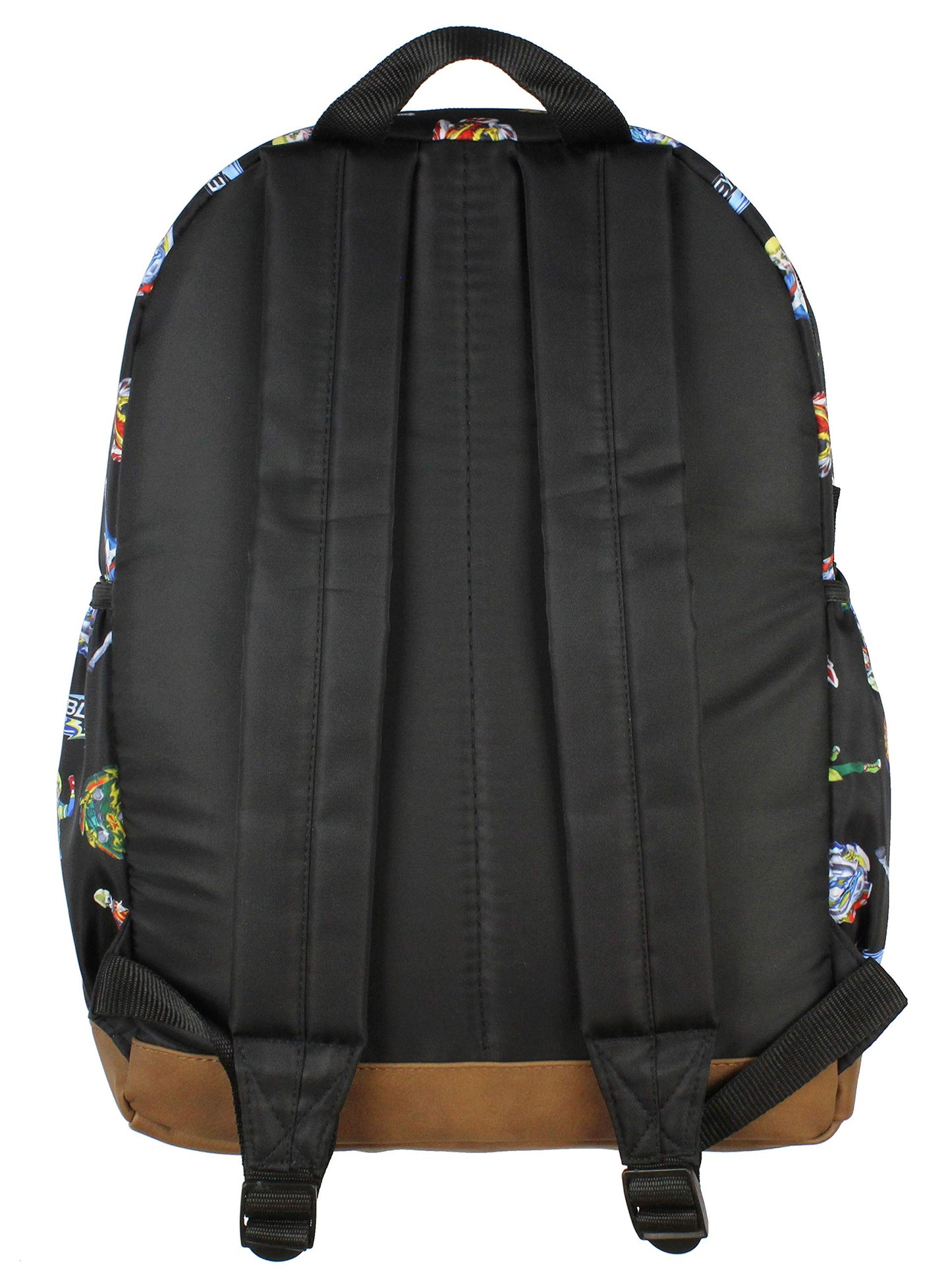 INTIMO Beyblade Burst Spinner Top Allover Characters Anime Pattern School Book Bag Backpack