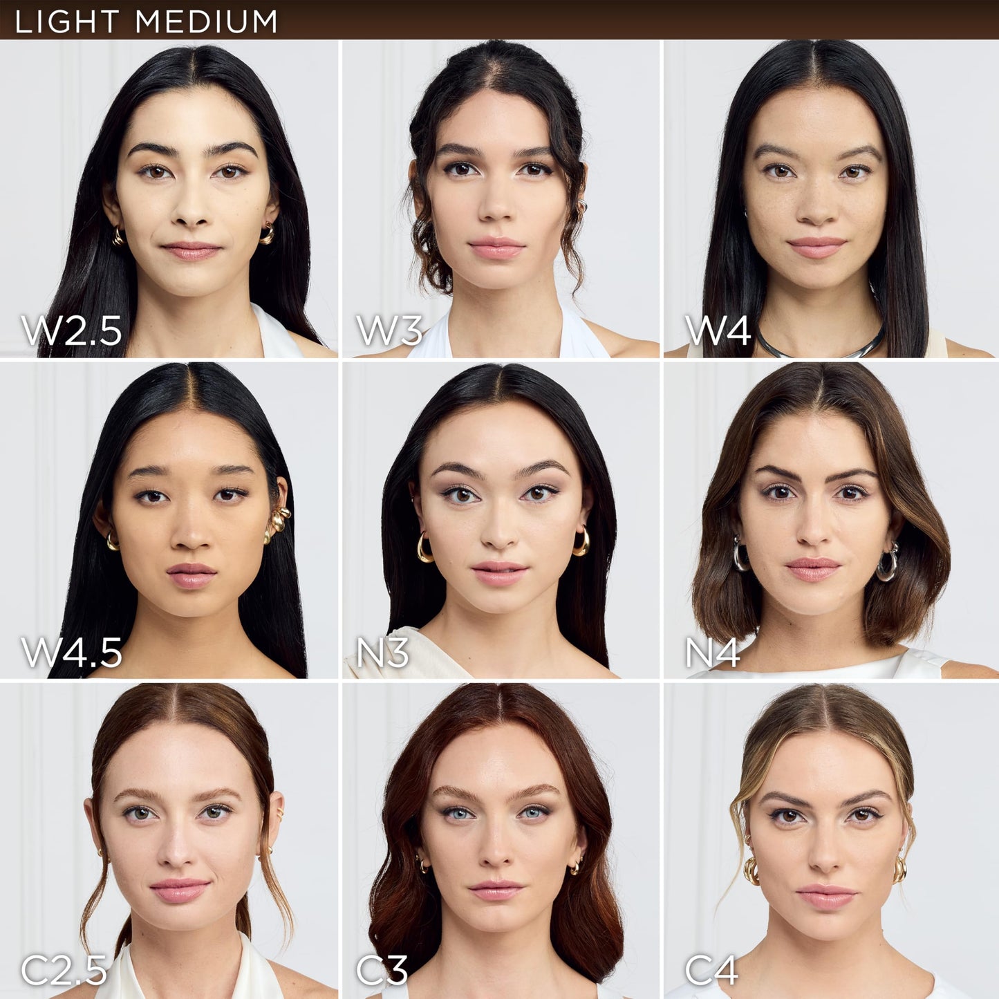 L'Oreal Paris True Match Super-Blendable Foundation, Medium Coverage Liquid Foundation Makeup, W3, Light Medium, 1 Fl Oz