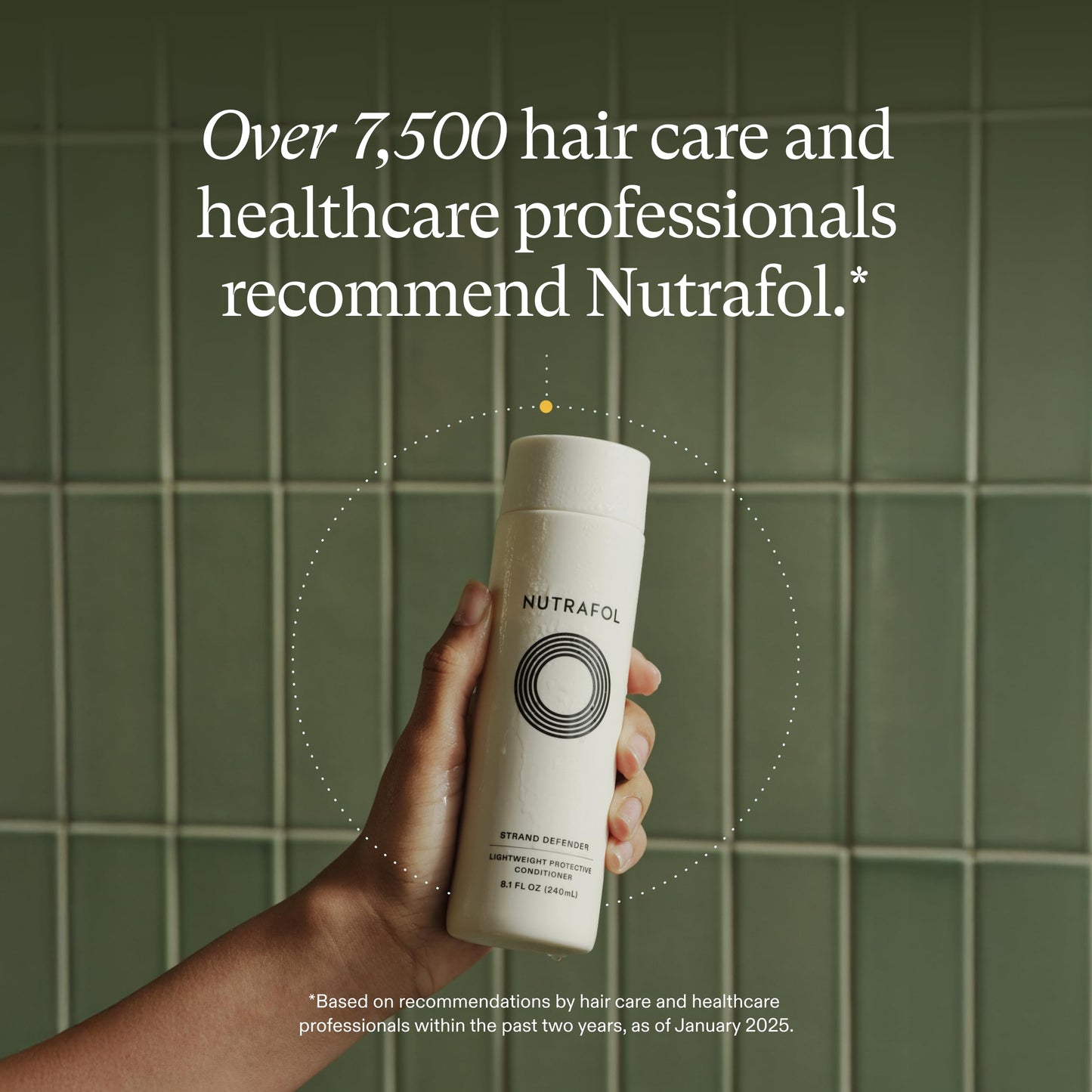 Nutrafol Conditioner, Physician-formulated for Thinning Hair, Moisturizing, Strengthening and Color Safe, Lightweight Protection - 8.1 Fl Oz Bottle Beauty and Personal Care Nutrafol