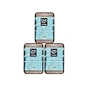 One With Nature Dead Sea Mud Soap 4oz 3-Pack - Purifying and Exfoliating Soap Bar with Dead Sea Salt Minerals for Face & Body, for Men & Women