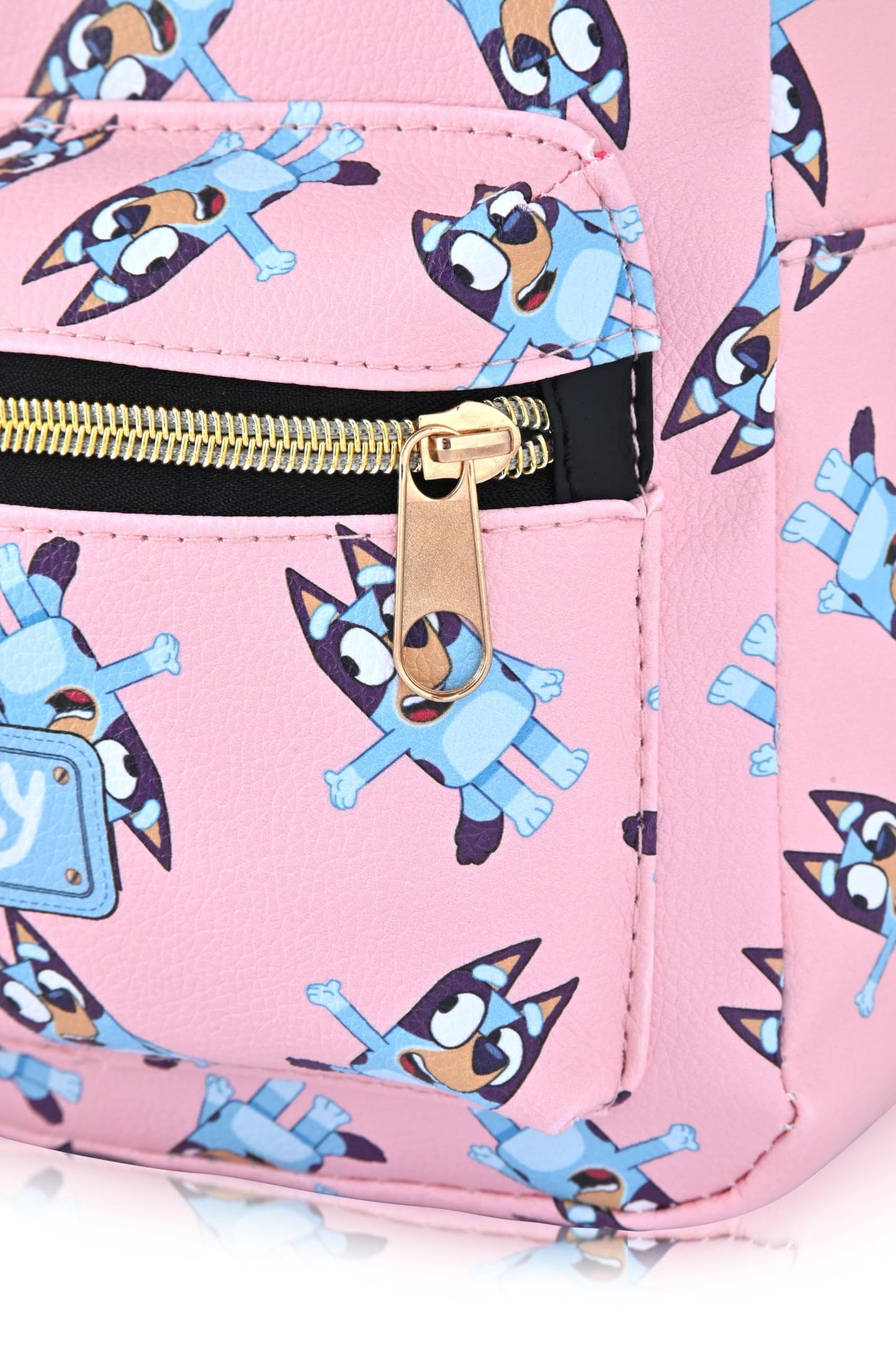 Fast Forward Bluey Backpack for Boys, Girls, Women, Men, Unisex | Cute PU Leather 10" Bluey Mini Backpack Purse Shoulder Purse | Bluey Bag and Bluey…