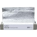 ForPro Expert Embossed Foil Sheets 900S, Aluminum Hair Foils for Color Application and Highlighting Services, Food Safe, Pop-Up Dispenser, 9” W x