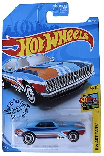 Hot Wheels HW Art Cars 9/10 '67 Camaro 248/250, Blue
