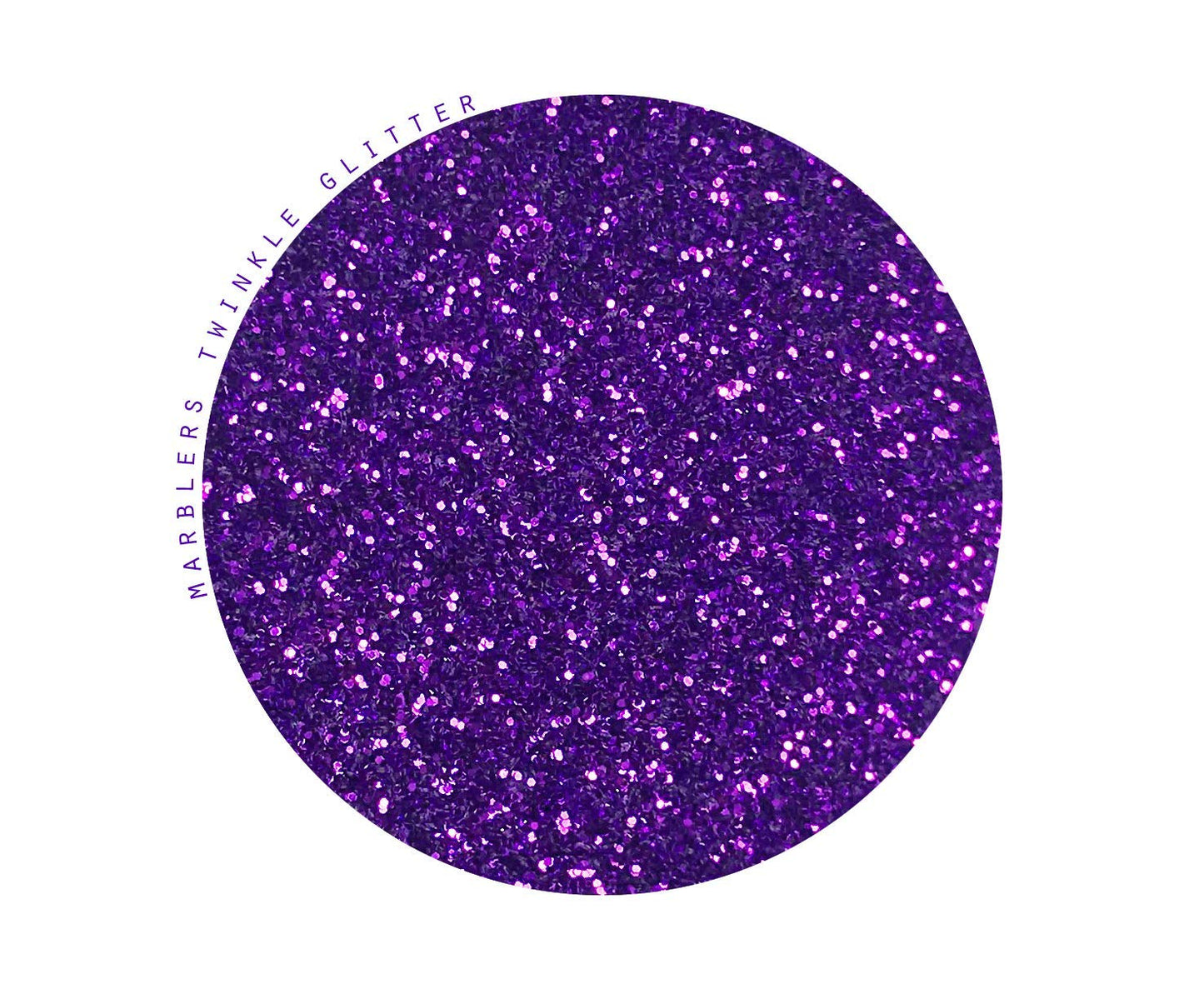 MARBLERS Twinkle Glitter [Amethyst] 1.5oz (42g) | Fine | Non-Toxic, Vegan, Cruelty-Free | Face, Body, Eyeshadow, Hair, Festival, Party Makeup | Nail