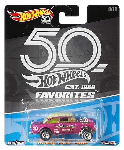 Hot Wheels 50th Anniversary Favs 55 Chevy Bel Air