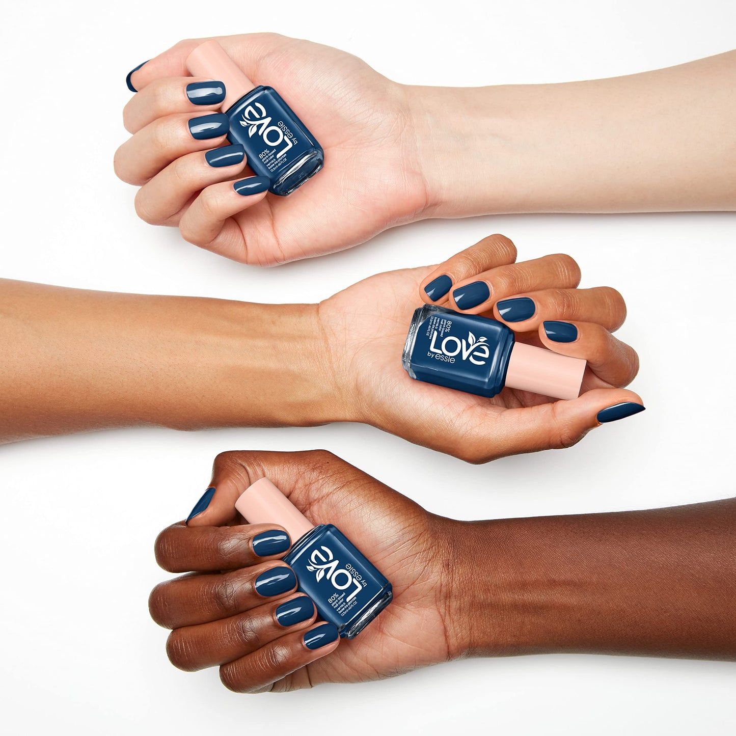 LOVE by essie Nail Polish, 80% Plant-based, Salon-Quality, Vegan, Blue, Walking The Walk, 0.46 Fl Oz Beauty & Personal Care essie