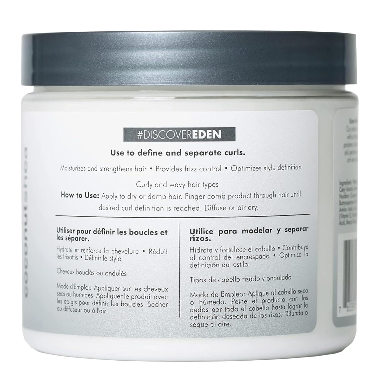 EDEN BodyWorks Coconut Shea Curl Defining Creme |16 oz | Moisturize Protect Against Humidity, Add Shine - Packaging May Vary