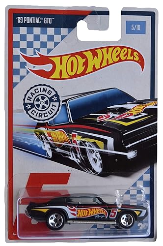 Hot Wheels Racing Circuit '69 Pontiac GTO 5/10, Black