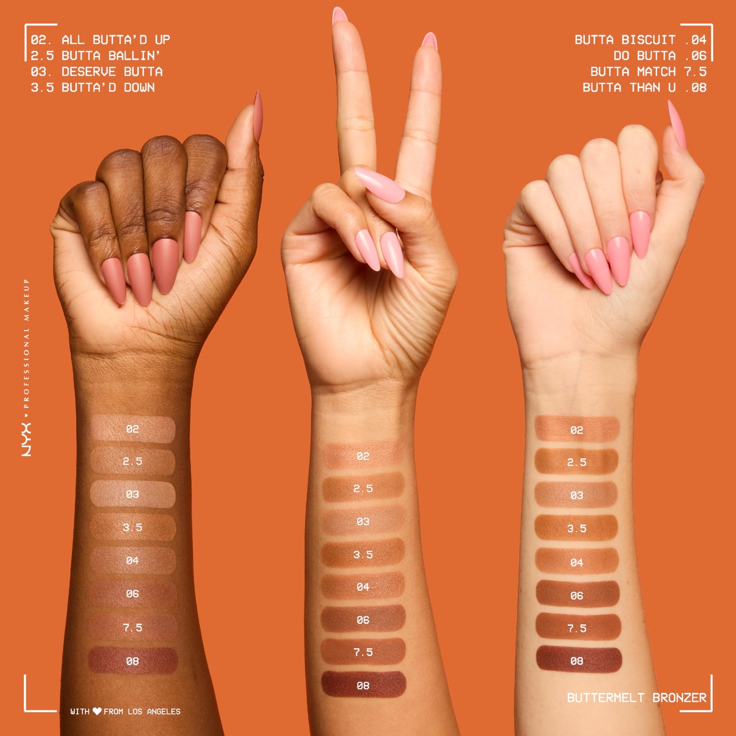 NYX PROFESSIONAL MAKEUP Matte Buttermelt Bronzer, Longwear Face Makeup with Up to 12 Hours of Wear, Vegan Formula - Butta Off (Medium Deep Golden)