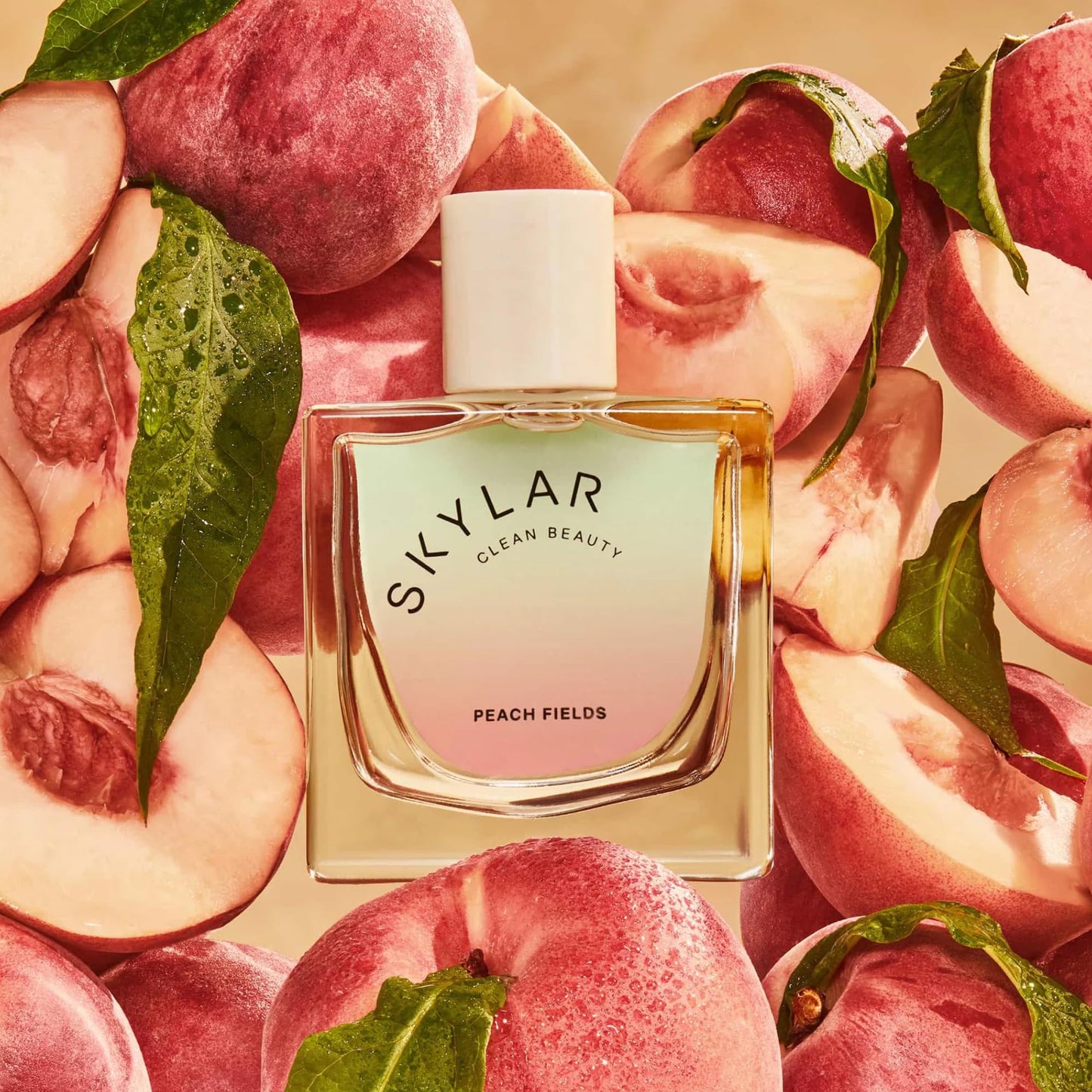 Skylar Peach Fields Eau de Parfum - Hypoallergenic & Clean Perfume for Women & Men, Vegan & Safe for Sensitive Skin - Sweet Perfume with Notes