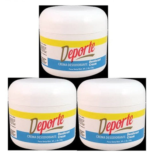 Deporte Crema Desodorante 2oz 3 Piezas Beauty and Personal Care Roldan